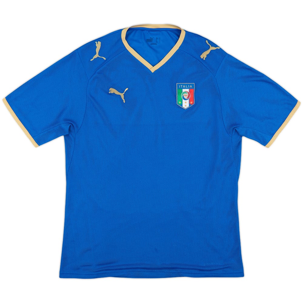 2007-08 Italy Home Shirt - 4/10 - (S)