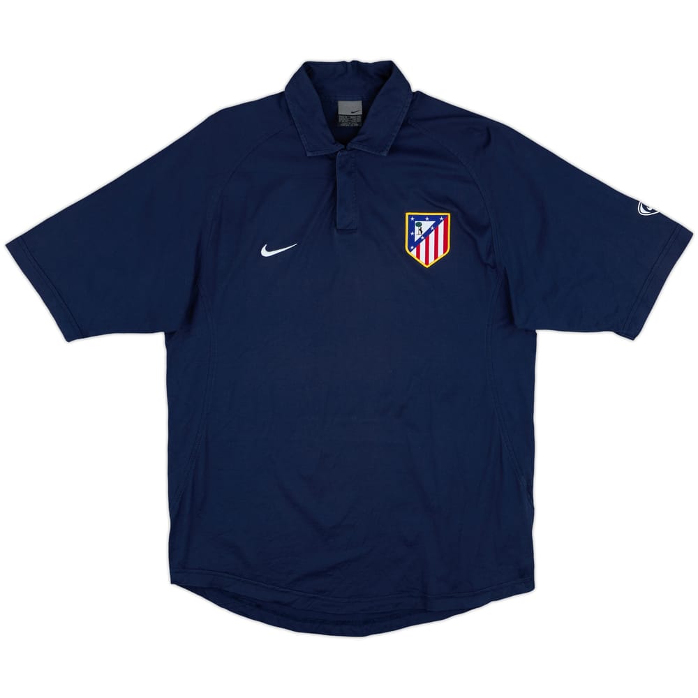 2006-07 Atletico Madrid Nike Polo Shirt - 9/10 - (M)