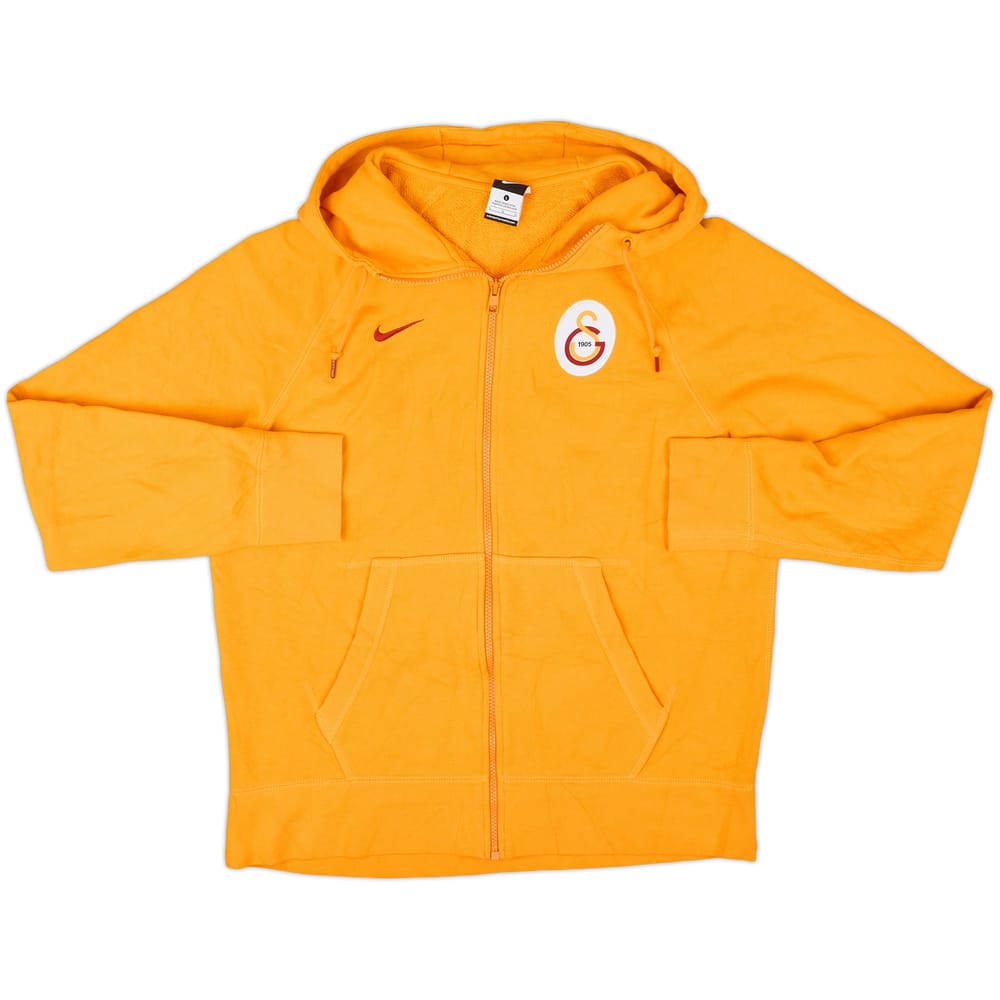 2014-15 Galatasaray Nike Zipped Hooded Sweat Top - 8/10 - (L)