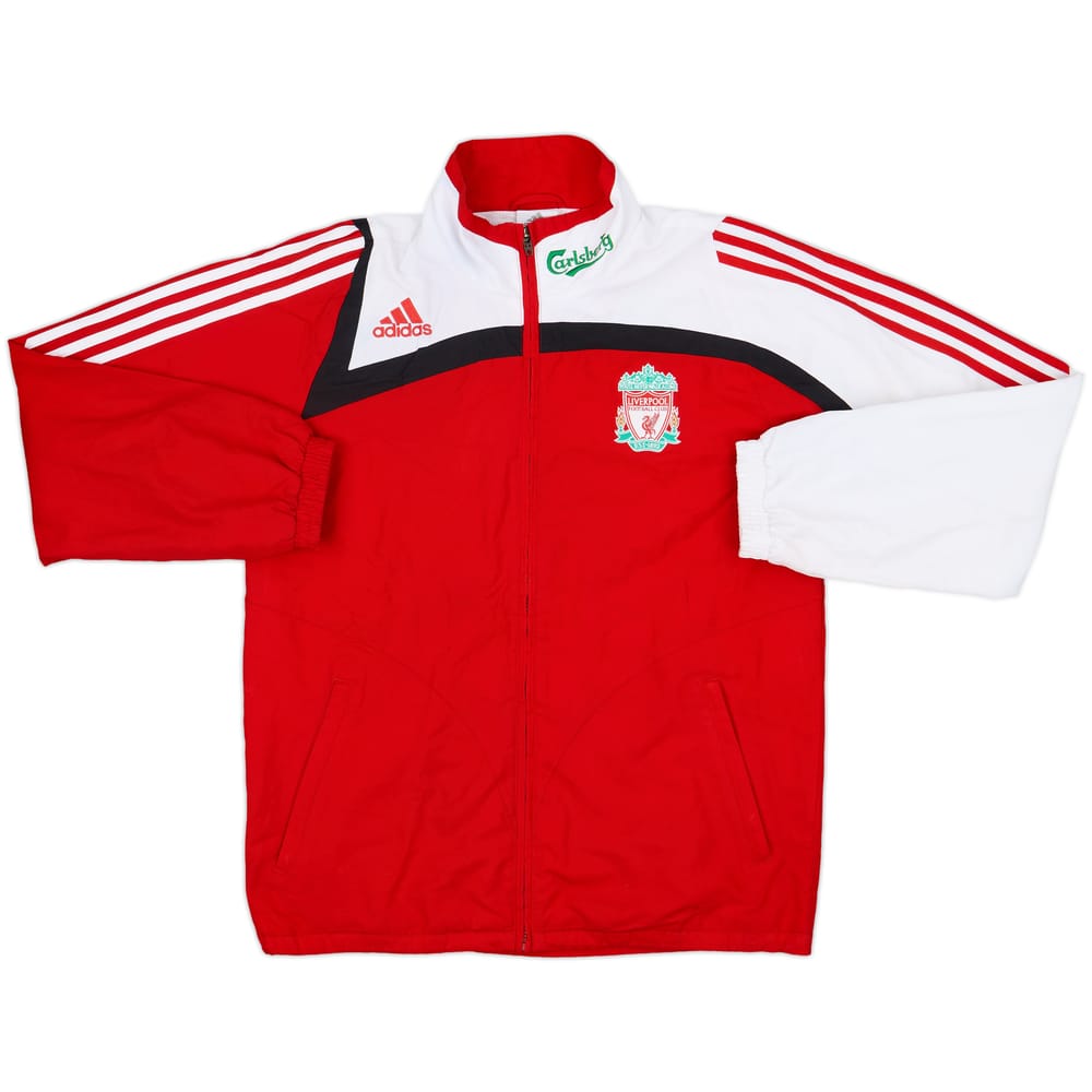 2007-08 Liverpool adidas Track Jacket - 7/10 - (M)