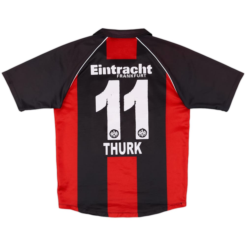 2006-07 Eintracht Frankfurt Home Shirt Thurk #11 - 6/10 - (L)