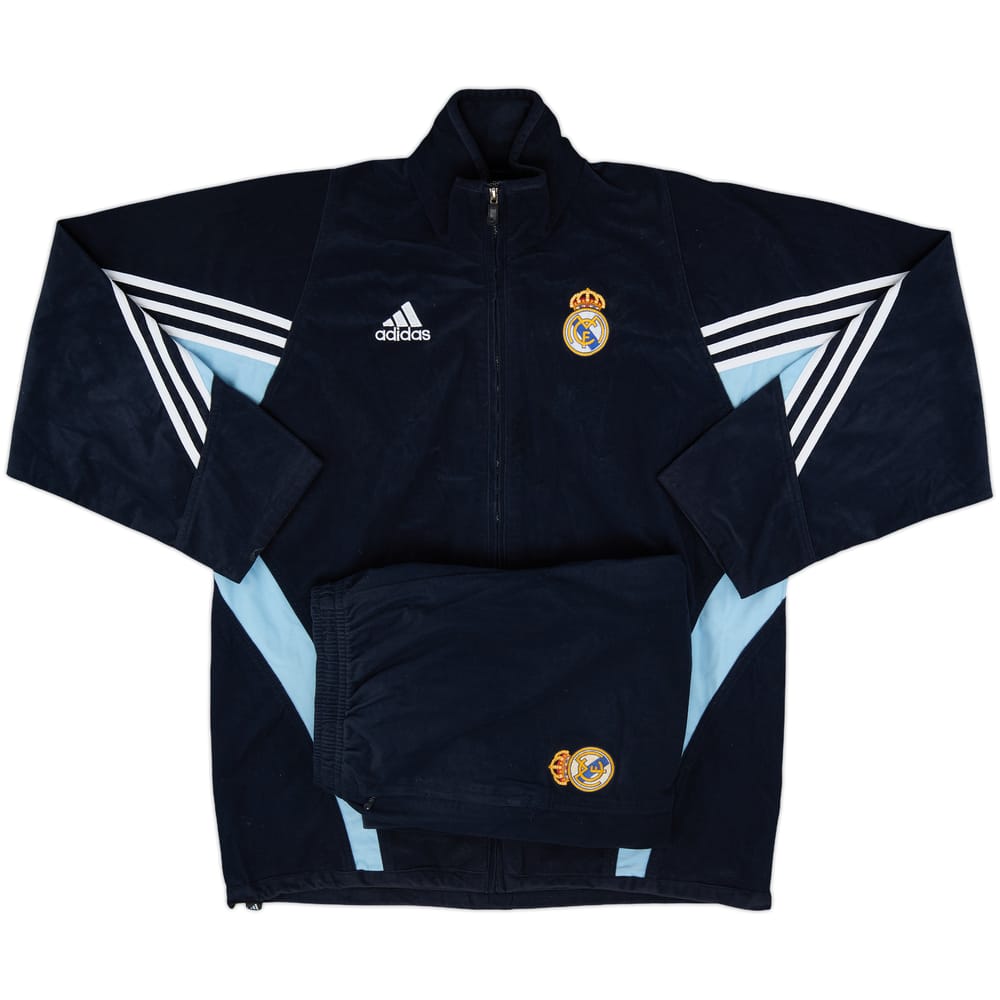 2003-04 Real Madrid adidas Tracksuit - 6/10 - (S)