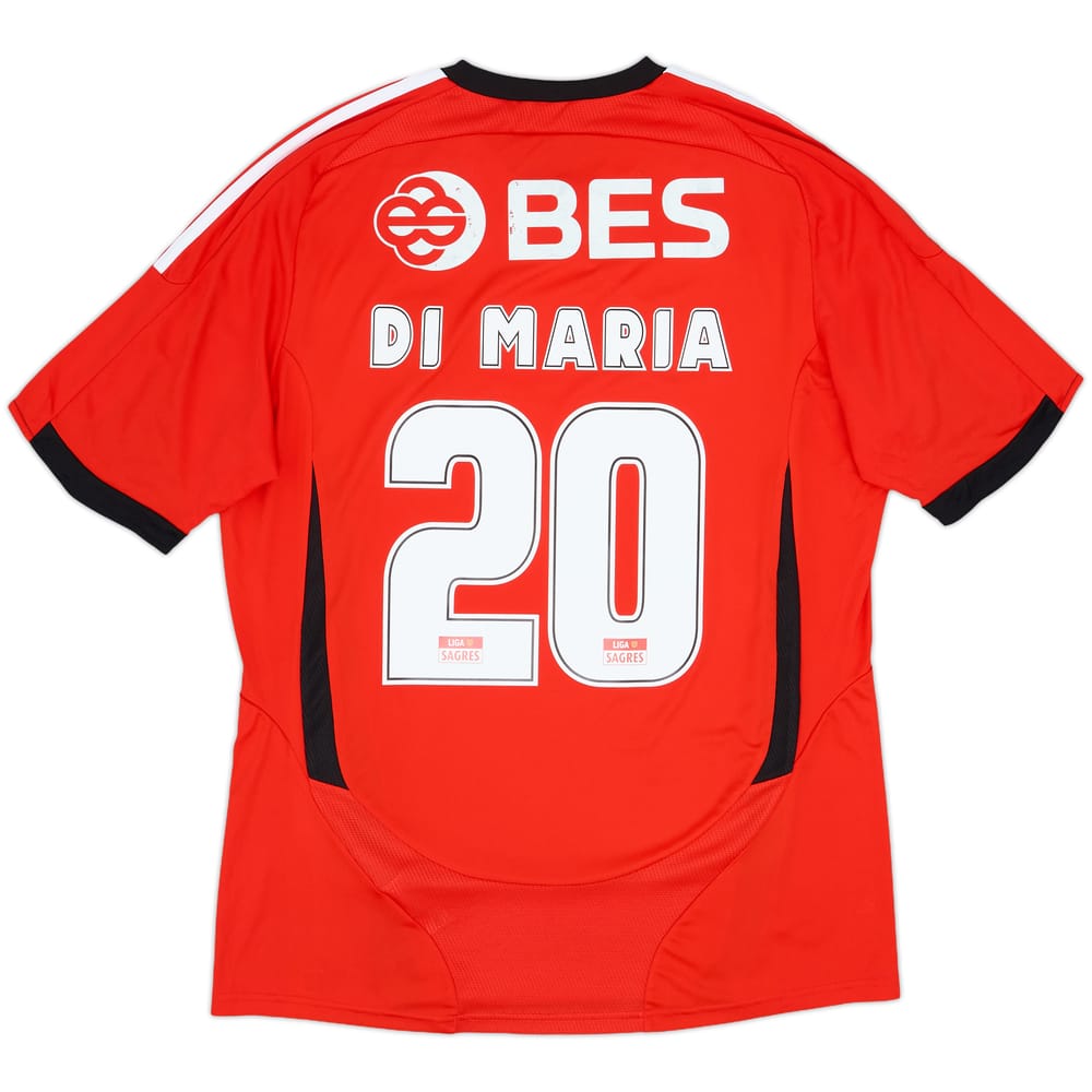 2008-09 Benfica Home Shirt Di Maria #20 - 7/10 - (XL)