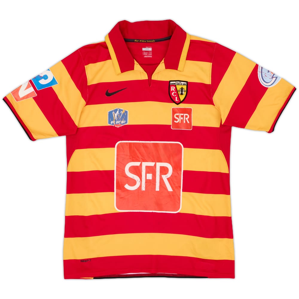 2007-08 Lens Coupe De France Home Shirt - 5/10 - (S)