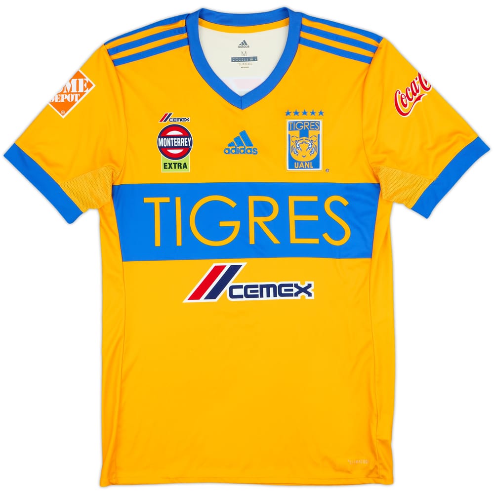 2017-18 Tigres UANL Home Shirt - 8/10 - (M)