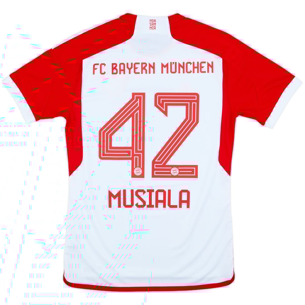 2023-24 Bayern Munich Home Shirt Musiala #42 - 9/10 - (S)