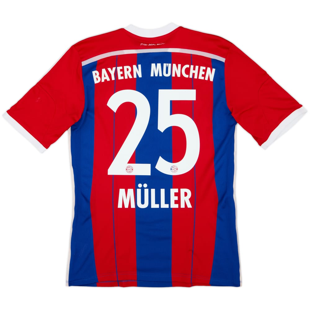 2014-15 Bayern Munich Home Shirt Muller #25 - 8/10 - (S)