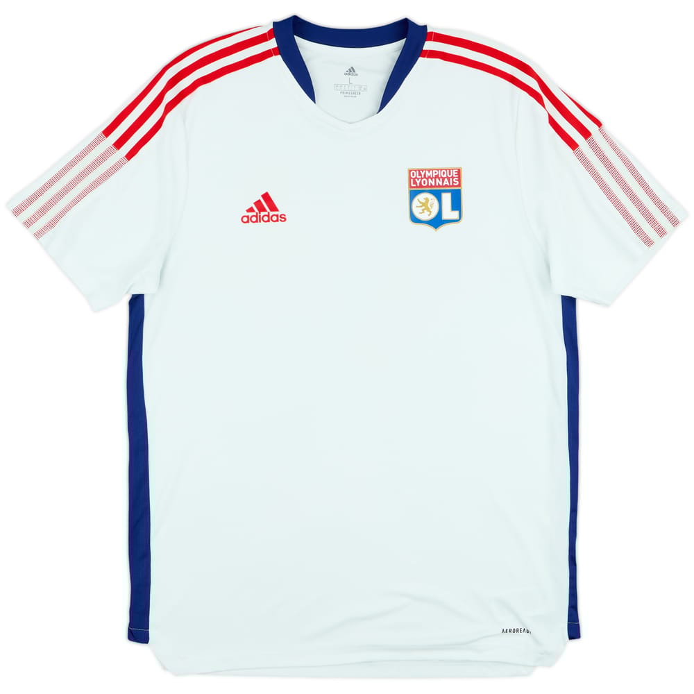 2021-22 Lyon adidas Training Shirt - 8/10 - (L)
