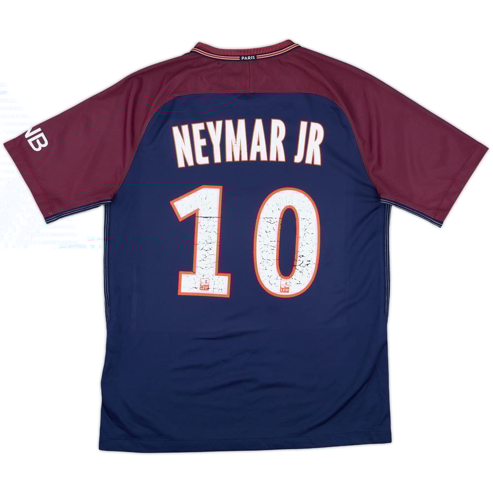 2017-18 Paris Saint-Germain Home Shirt Neymar Jr #10 - 5/10 - (M)