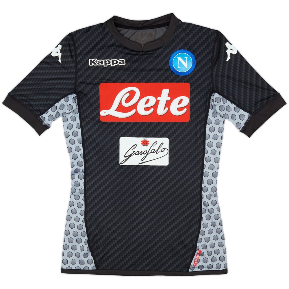 2017-18 Napoli Authentic Fourth Shirt - 7/10 - (S)