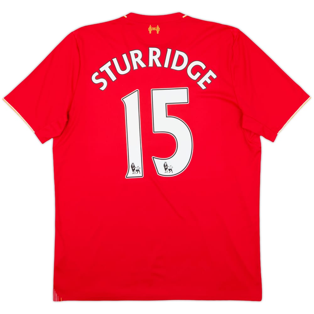 2015-16 Liverpool Home Shirt Sturridge #15 - 7/10 - (XL)
