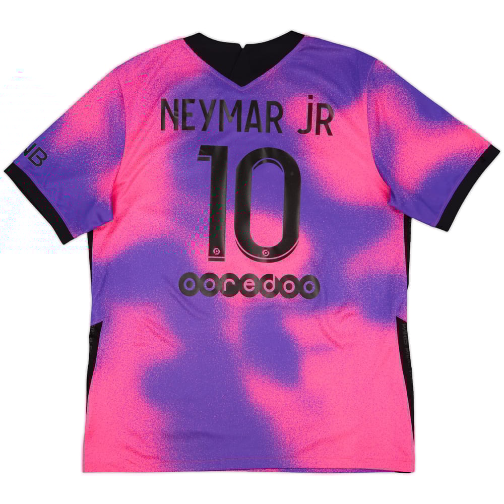 2020-21 Paris Saint-Germain Fourth Shirt Neymar Jr #10 - 8/10 - (L)