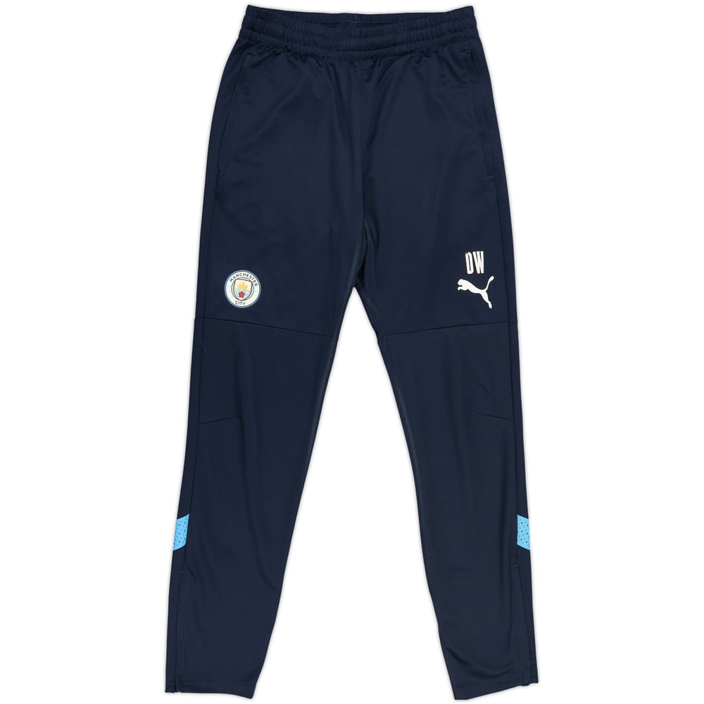 Pantalones de chándal Puma de personal del Manchester City 2022-23 'DW' - 9/10 - (M)
