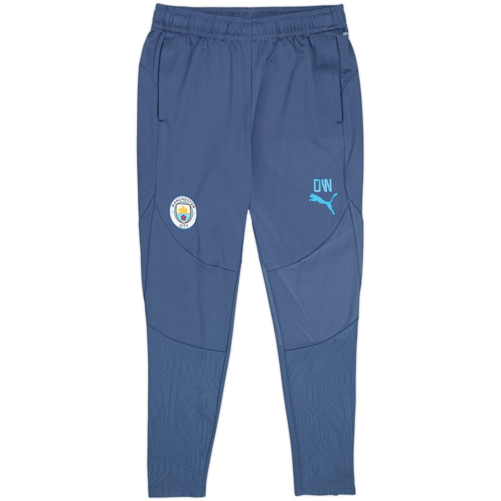 2024-25 Manchester City Puma Staff Issue Track Pants/Bottoms DW - 10/10 - (M)