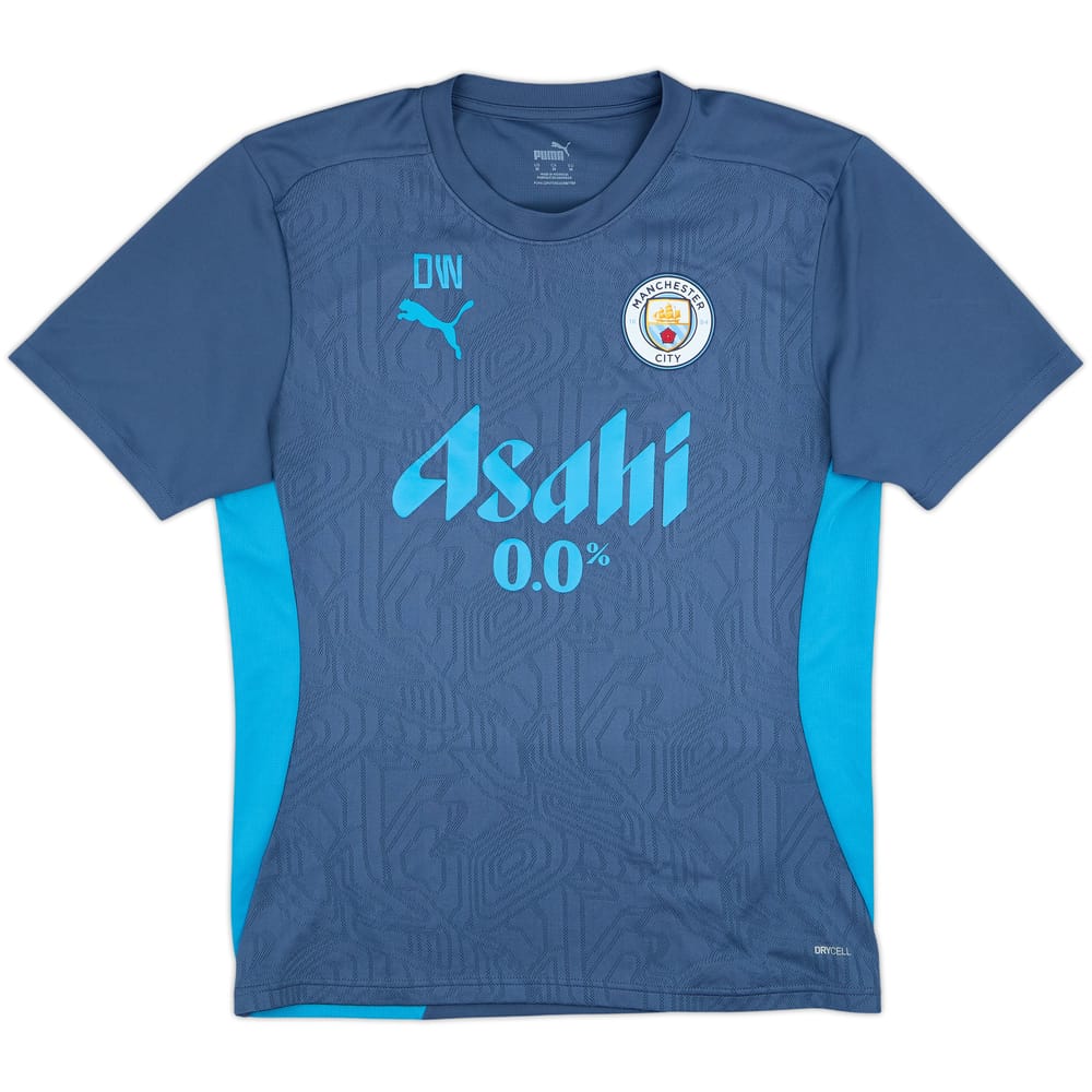 2023-24 Manchester City Puma Staff Issue Training Shirt DW - 9/10 - (M)