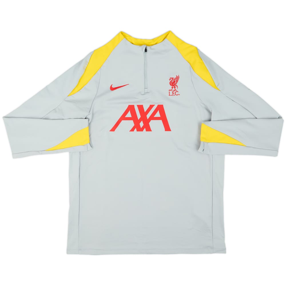 2024-25 Liverpool Nike 1/4 Zip Drill Top - 9/10 - (L)