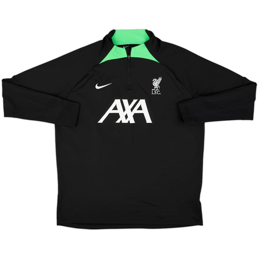 2023-24 Liverpool Nike 1/4 Zip Drill Top - 9/10 - (XL)