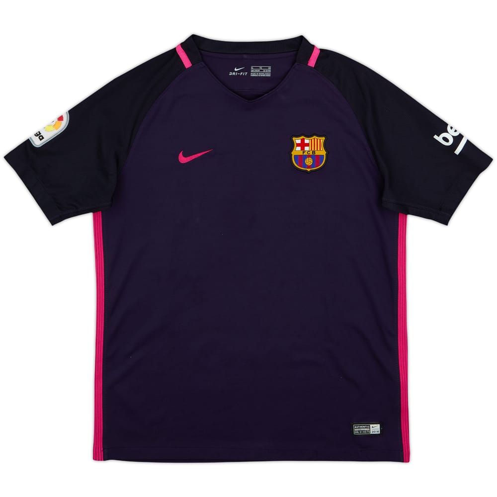 2016-17 Barcelona Away Shirt - 6/10 - (XL.Boys)