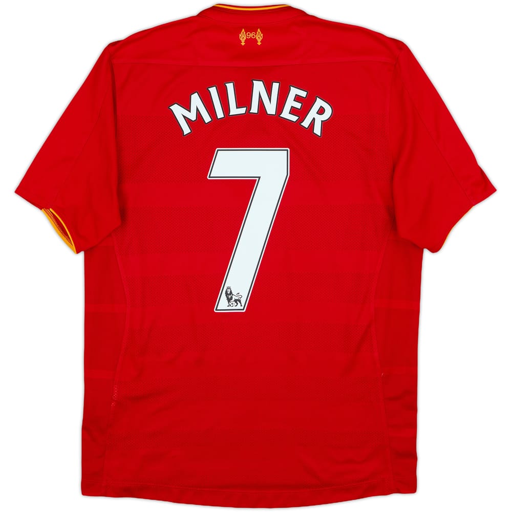 2016-17 Liverpool Home Shirt Milner #7 - 8/10 - (S)