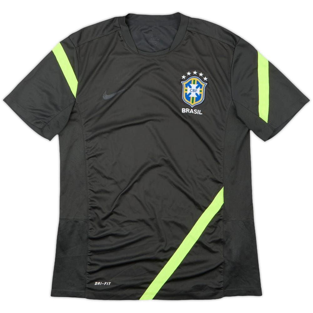 2012-13 Brazil Nike Training Shirt - 4/10 - (M)