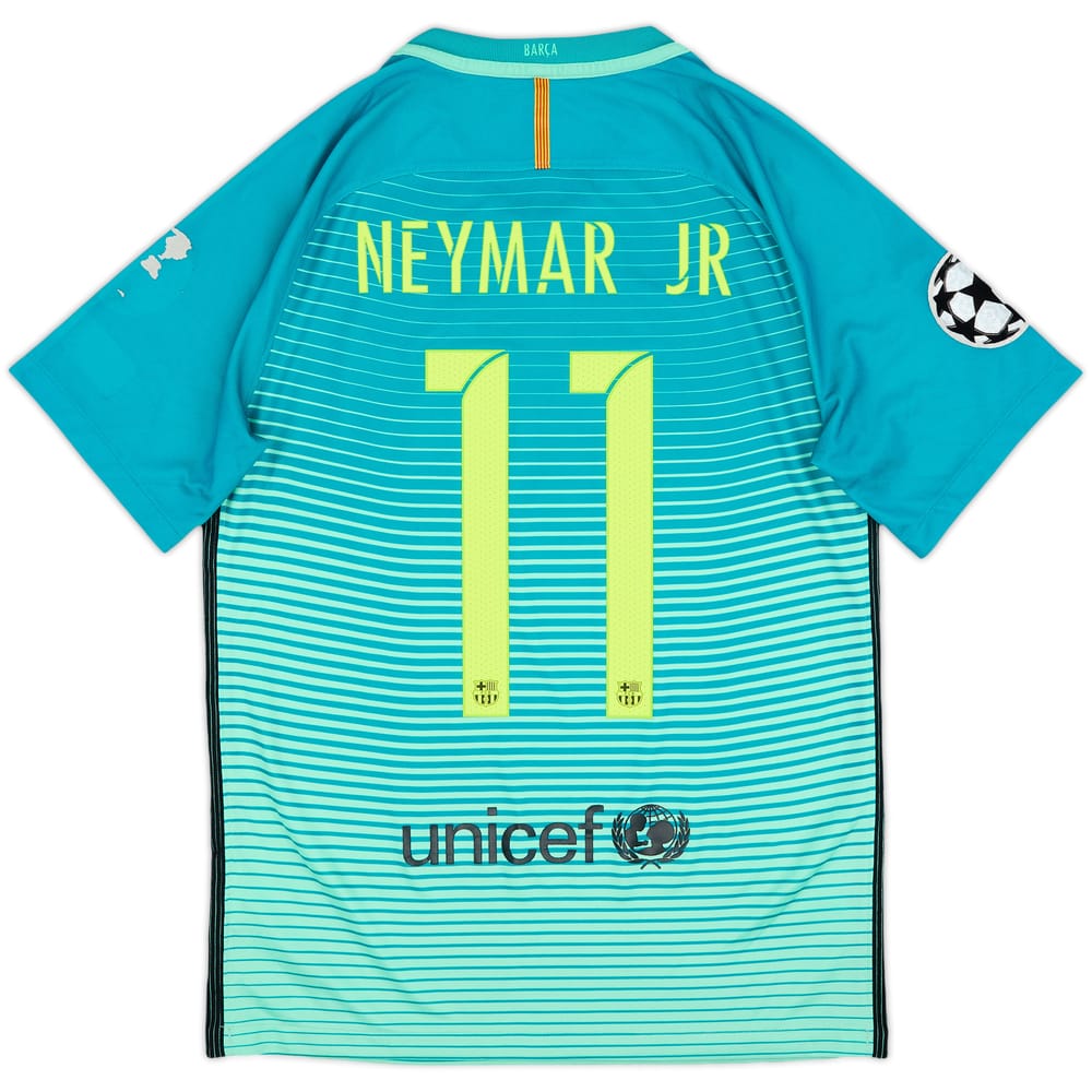 2016-17 Barcelona Third Shirt Neymar Jr #11 - 5/10 - (S)