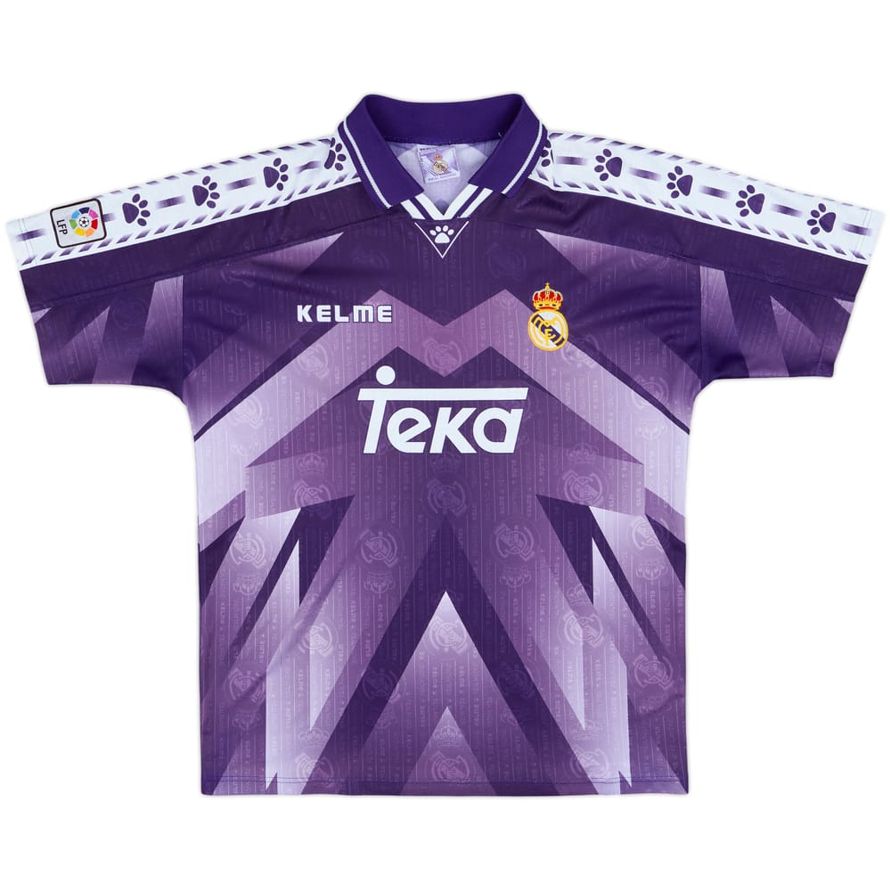 1996-97 Real Madrid Away Shirt - 8/10 - (L)
