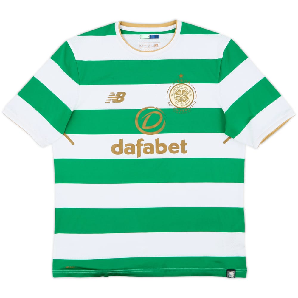 2017-18 Celtic 'Lisbon Lions 50th Anniversary' Home Shirt - 6/10 - (M)