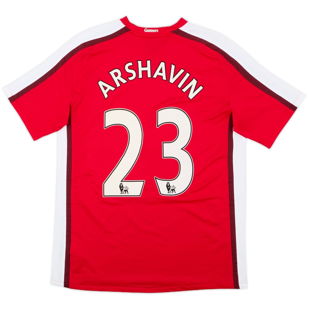 2008-10 Arsenal Home Shirt Arshavin #23 - 9/10 - (L)