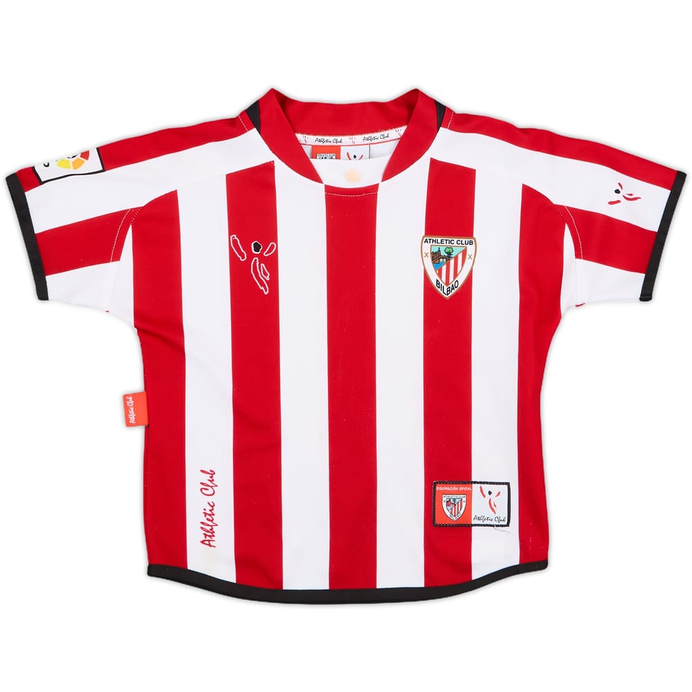 2004-05 Athletic Bilbao Home Shirt - 5/10 - (3-4 Years)