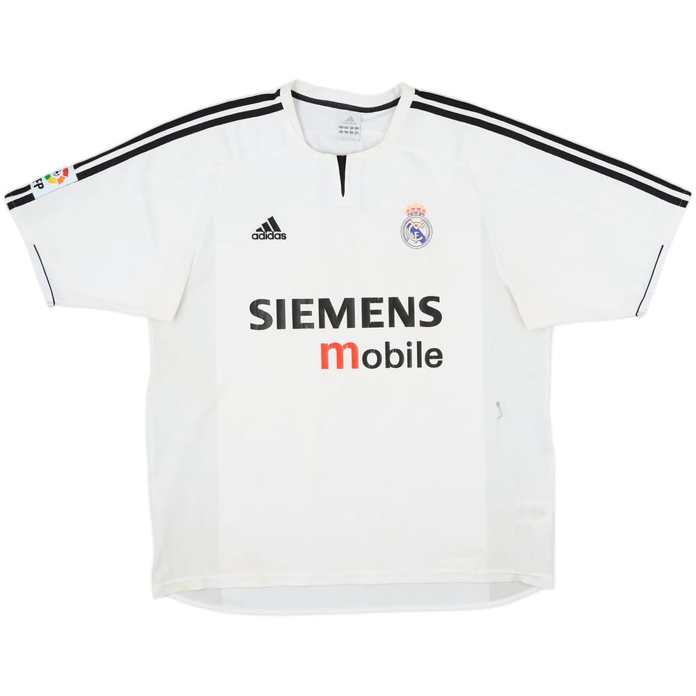 2003-04 Real Madrid Home Shirt - 5/10 - (XL)