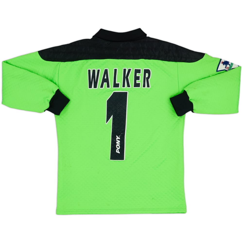 1995-96 Tottenham GK Shirt & Shorts Walker #1 - 7/10 - (L.Boys)