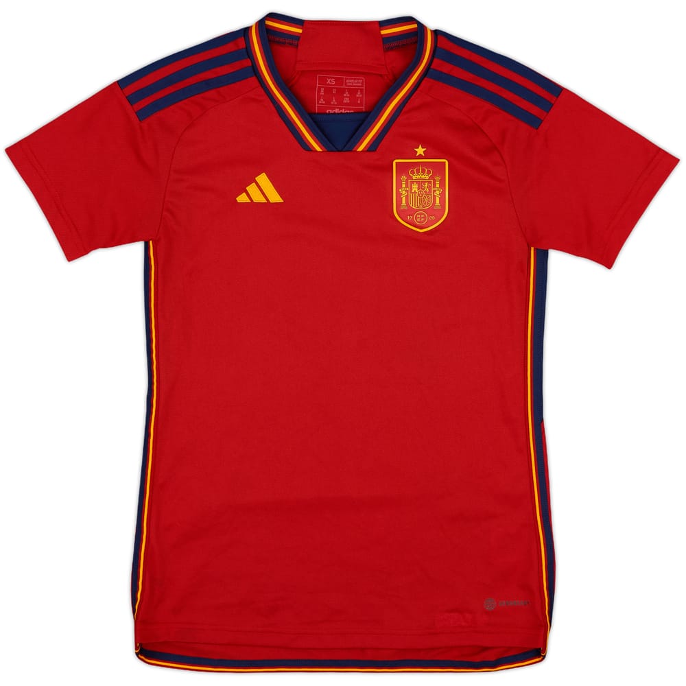 2022-23 Spain Home Shirt - 9/10 - (Women's XS)