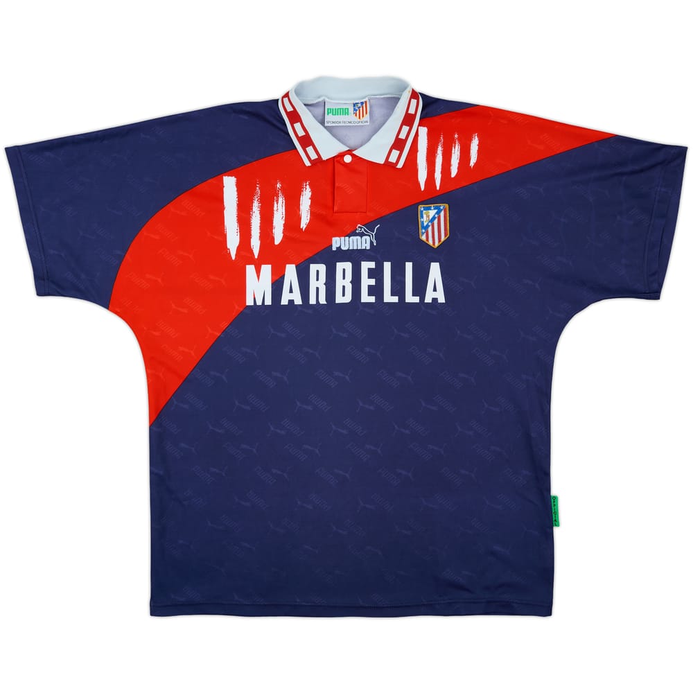 1994-95 Atletico Madrid Away Shirt - 7/10 - (XL)