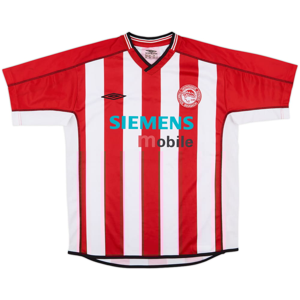 2002-03 Olympiakos Home Shirt - 9/10 - (S)