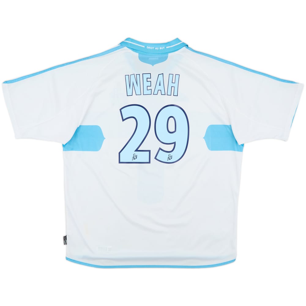 2000-01 Olympique Marseille Home Shirt Weah #29 - 9/10 - (XL)