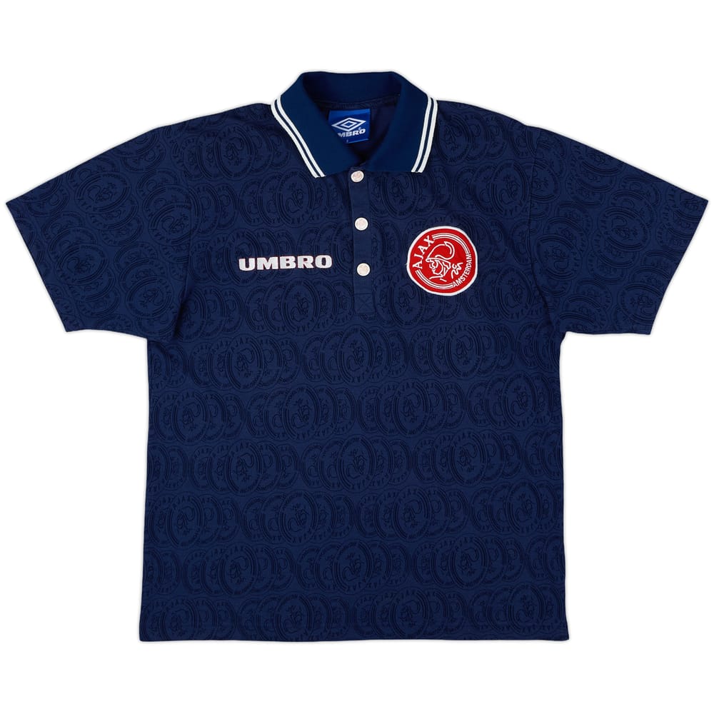 1997-98 Ajax Umbro Polo Shirt - 9/10 - (S)