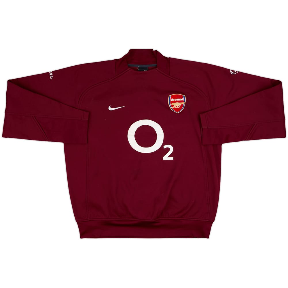 2005-06 Arsenal Nike Sweat Top - 8/10 - (L)