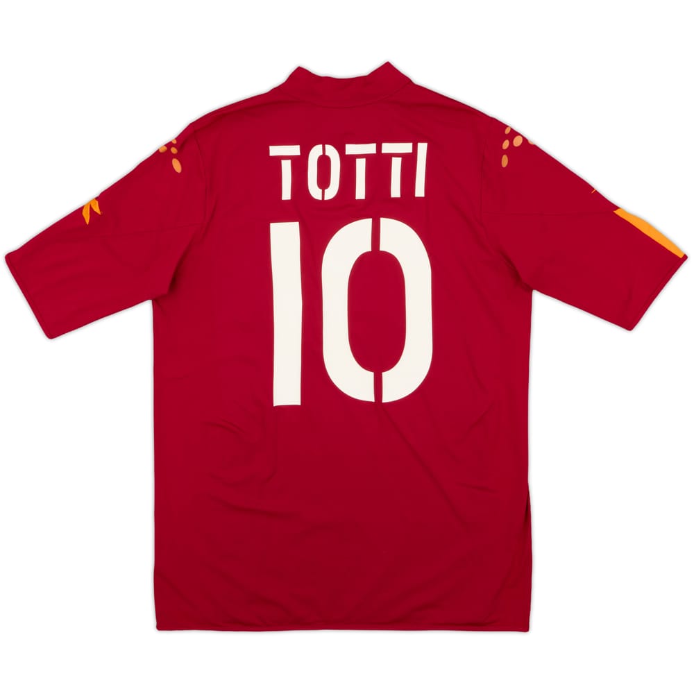 2004-05 Roma Home Shirt Totti #10 - 6/10 - (XL)