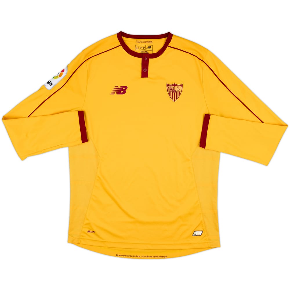 2016-17 Sevilla Third L/S Shirt - 8/10 - (M)