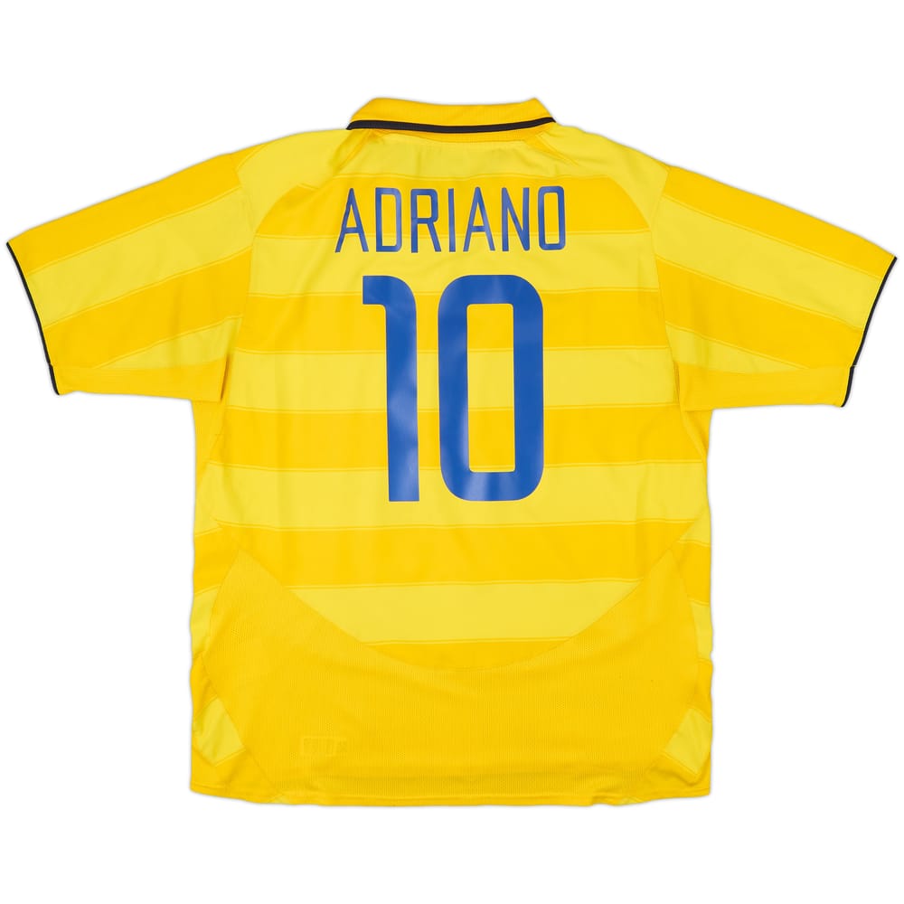 2003-04 Inter Milan Away Shirt Adriano #10 - 6/10 - (XL)