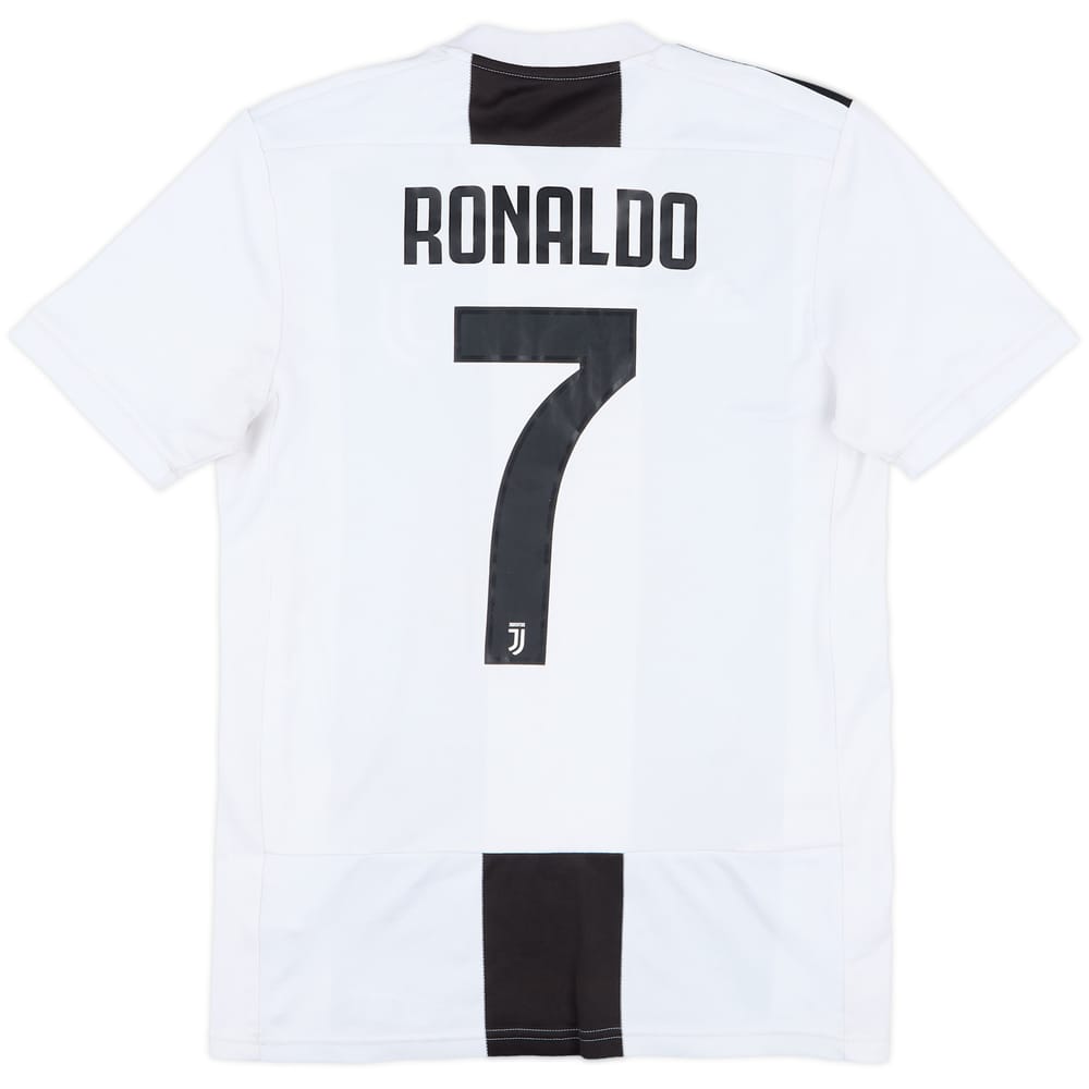 2018-19 Juventus Home Shirt Ronaldo #7 - 4/10 - (S)