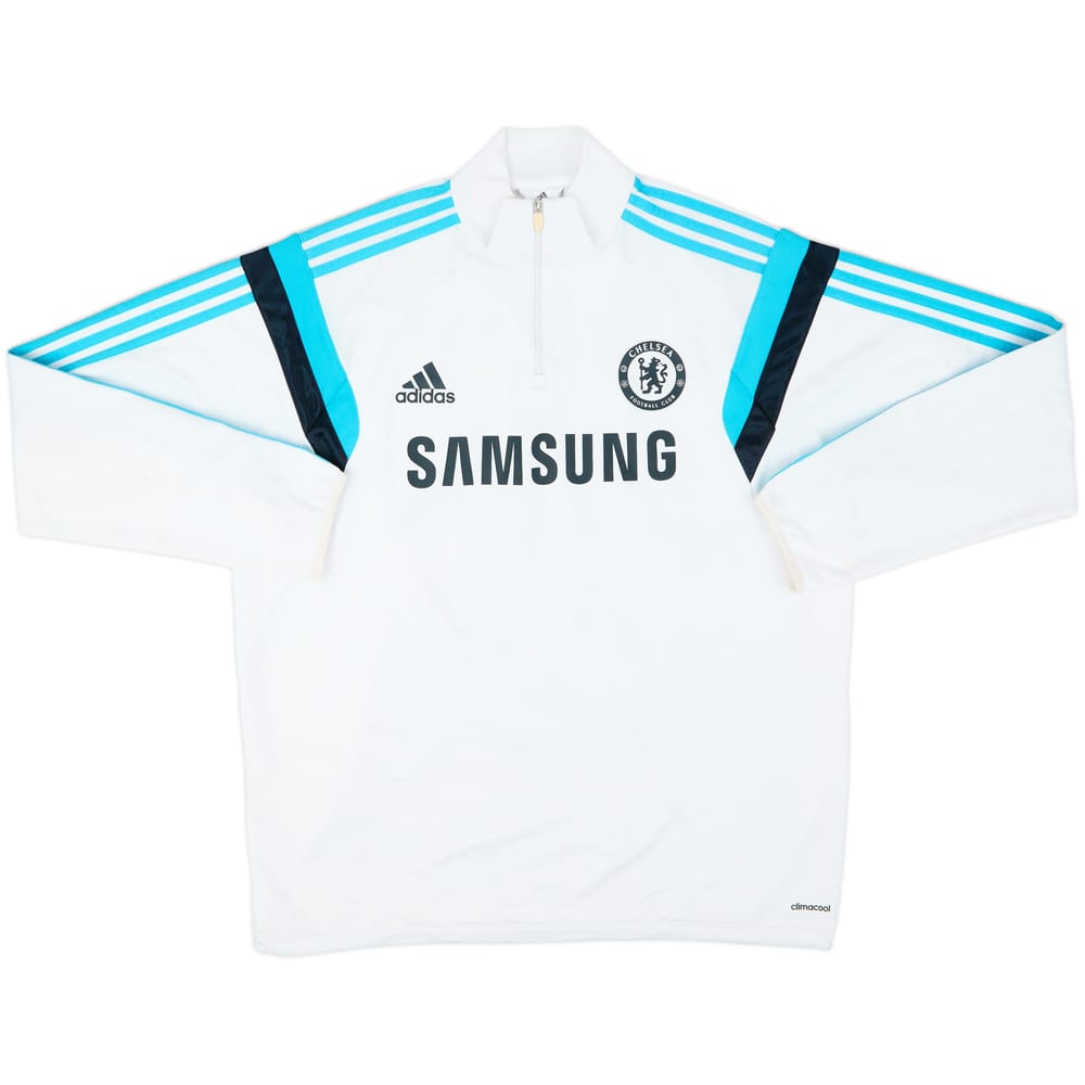 2014-15 Chelsea adidas 1/4 Zip Drill Top - 5/10 - (XL)