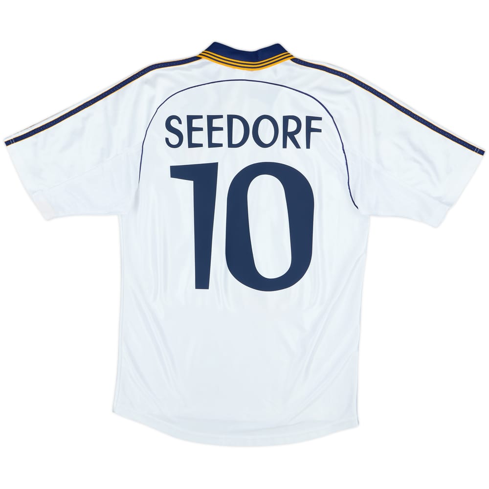 1998-00 Real Madrid Home Shirt Seedorf #10 - 8/10 - (M)