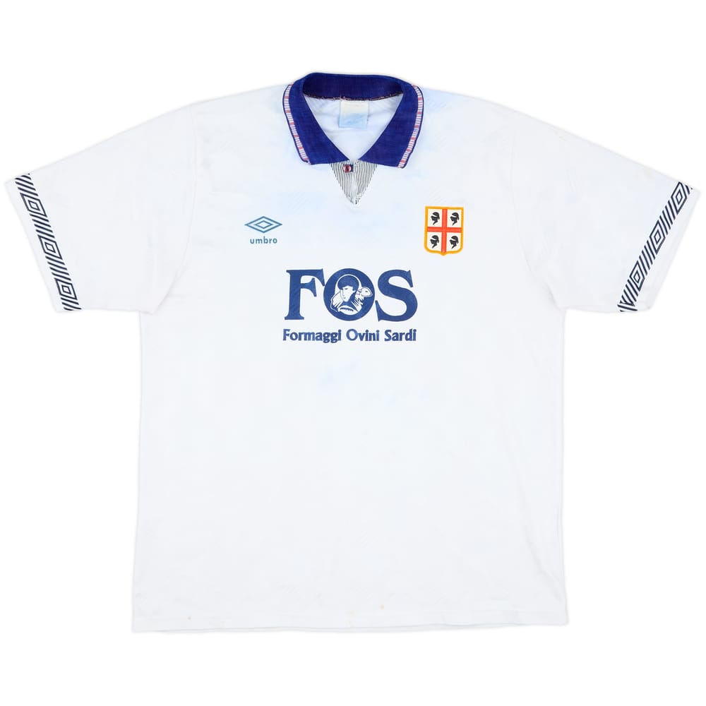 1990-92 Cagliari Away Shirt - 4/10 - (XL)