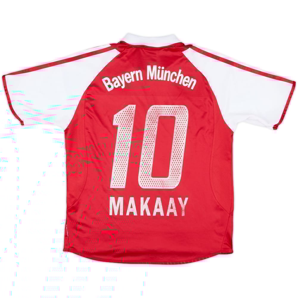 2003-04 Bayern Munich Home Shirt Makaay #10 - 6/10 - (L.Boys)