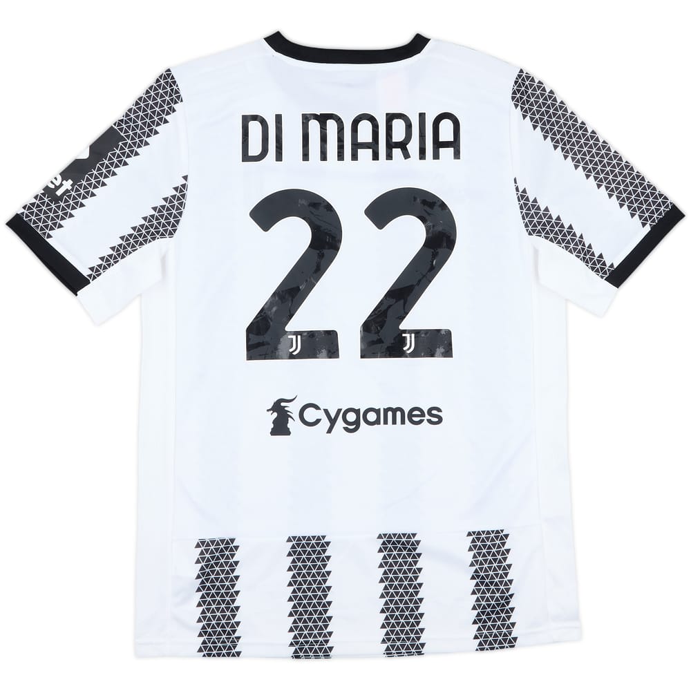 2022-23 Juventus Home Shirt Di Maria #22 - 10/10 - (XL.Boys)