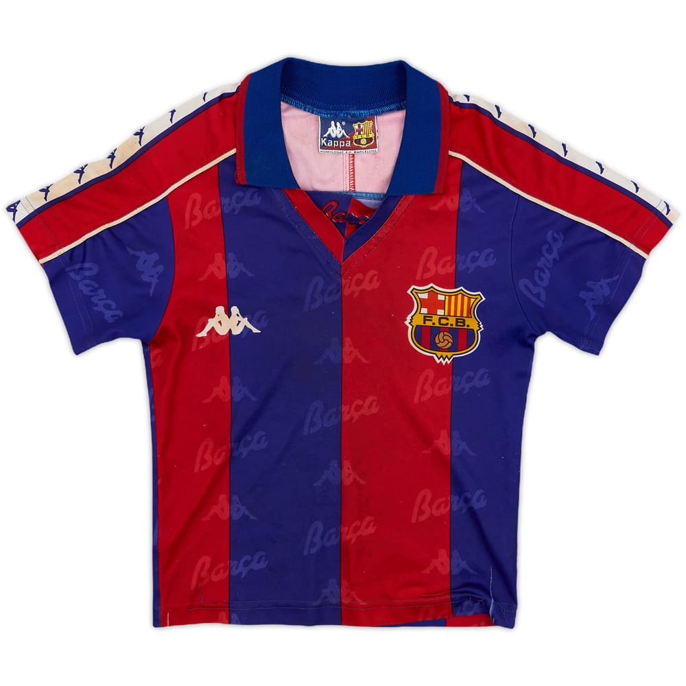 1992-95 Barcelona Home Shirt - 6/10 - (4-5 Years)