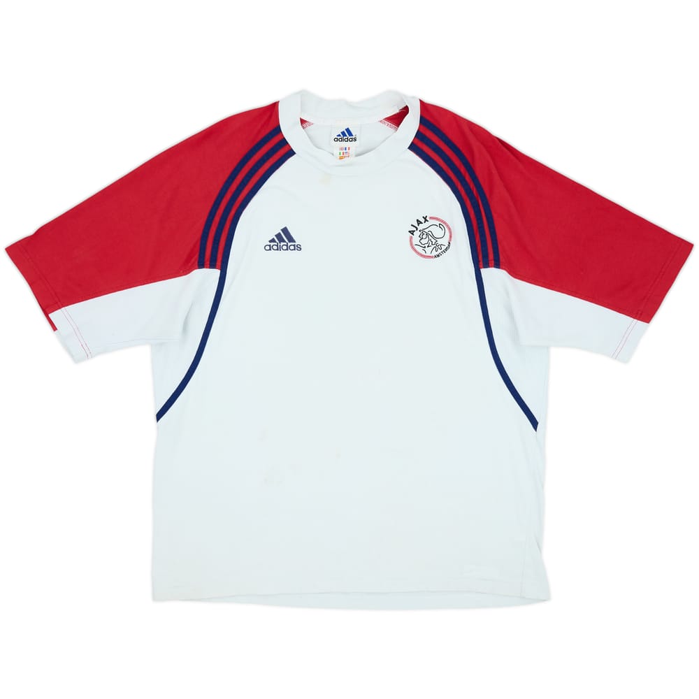 2000-01 Ajax adidas Cotton Tee - 6/10 - (L/XL)