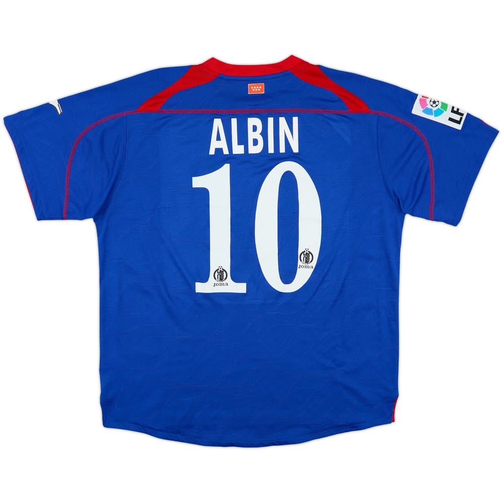 2008-09 Getafe Home Shirt Albin #10 - 8/10 - (XXL)