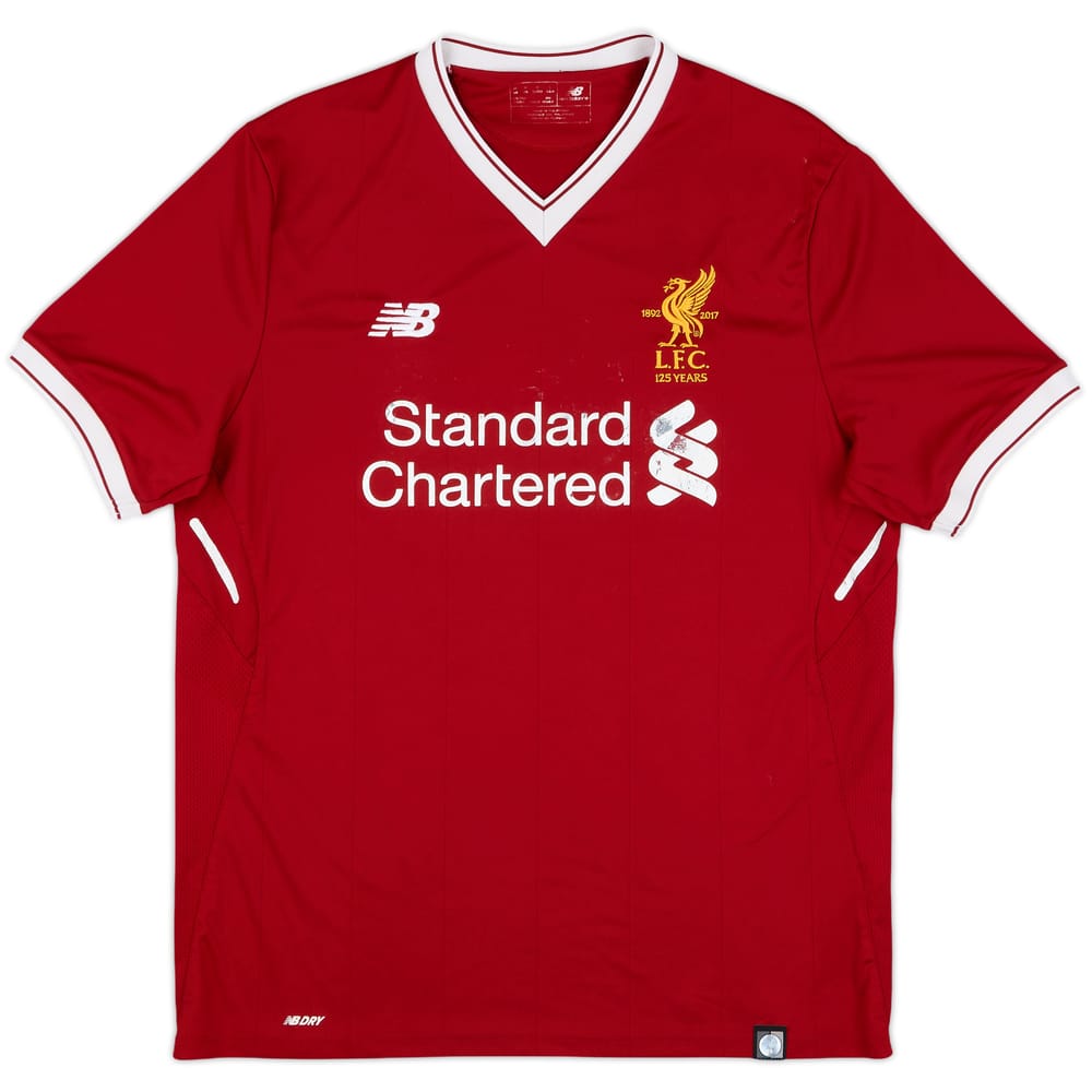 2017-18 Liverpool 125 Years Home Shirt - 4/10 - (M)